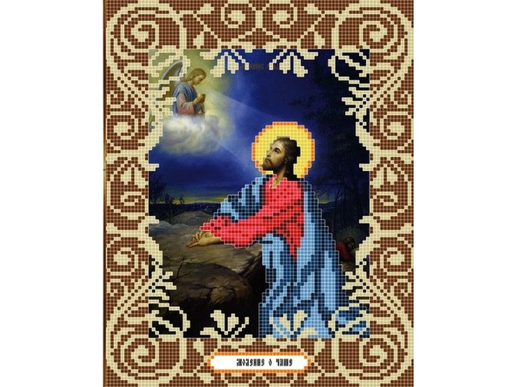 Рисунок на ткани «Моление о чаше»