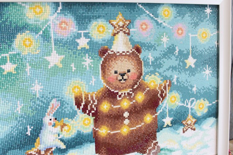 Алмазная вышивка «Скоро праздник» — картинка 2