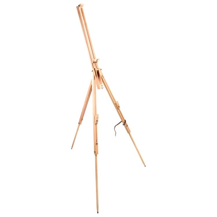 Мольберт полевой BRAUBERG ART CLASSIC, тренога, бук, высота 84 -187 см, высота холста 106 см — картинка 3