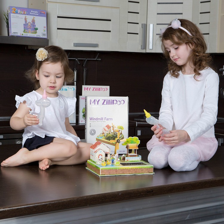 3Д пазл Ферма и ветряная мельница — картинка 6