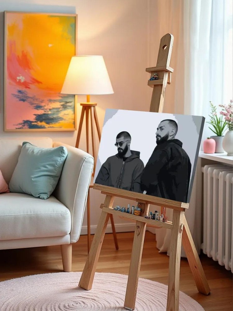 Картина по номерам «Miyagi & Andy Panda» — картинка 9