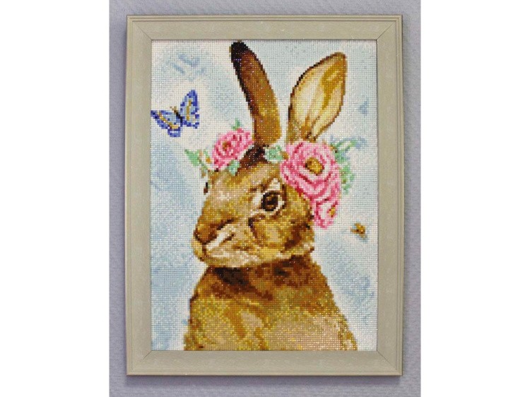 Алмазная вышивка «Пасхальный кролик» — картинка 2