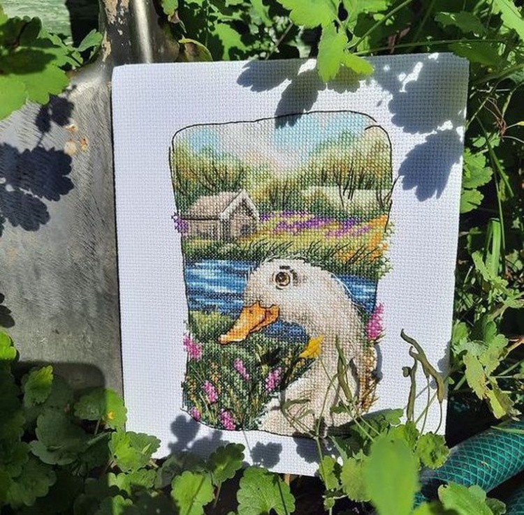 Набор для вышивания «Старый бабушкин сад-1» — картинка 4