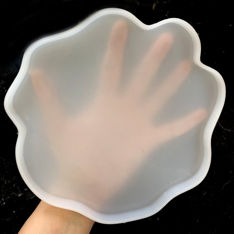 Силиконовый молд для эпоксидной смолы - Жеода большая, 21х21 см — картинка 3