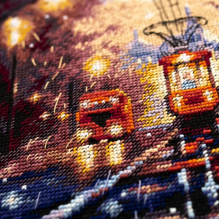 Набор для вышивания «Ночной трамвай» — картинка 7