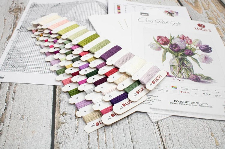 Набор для вышивания «Букет тюльпанов» — картинка 5