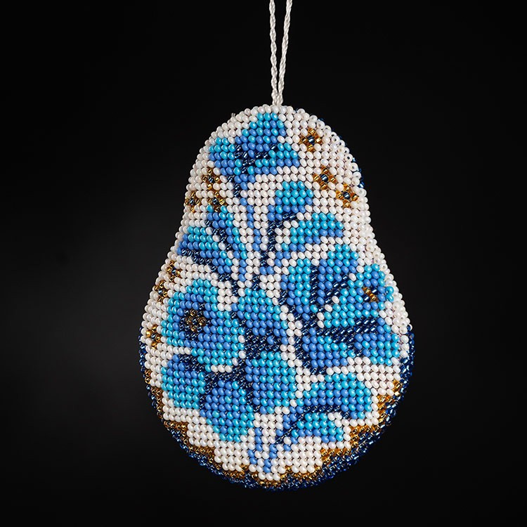 Набор для вышивания «Матрешка Гжель» — картинка 4