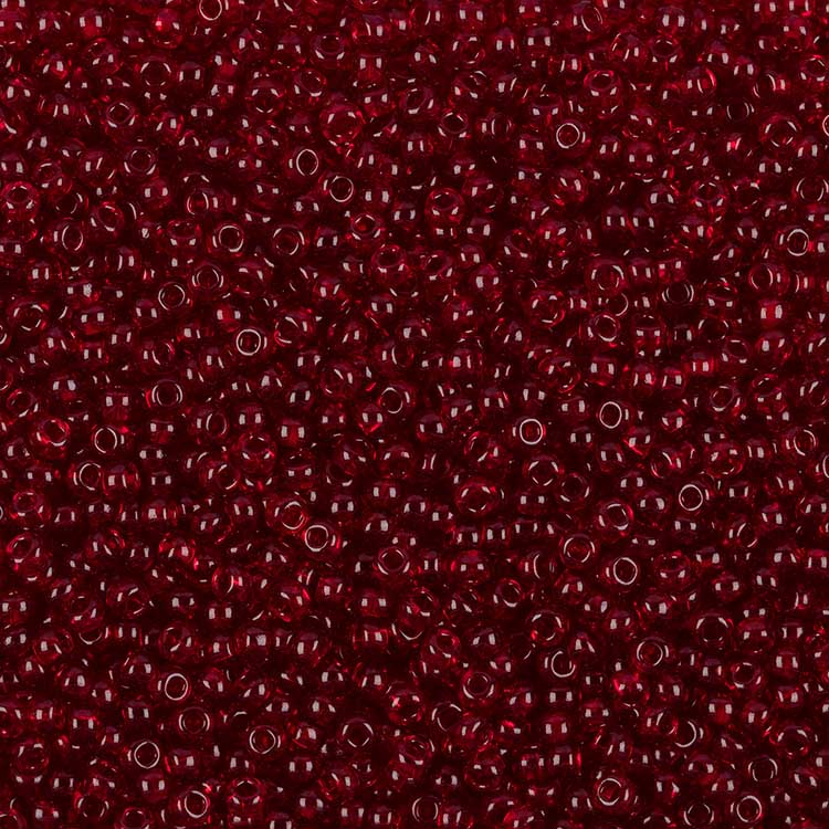 Бисер Чехия круглый 10/0, 311-29001 (331-29001), 2.3 мм, 50 г, темно-красный