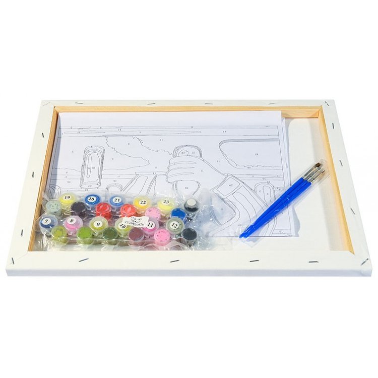 Картина по номерам «Вместе» — картинка 3