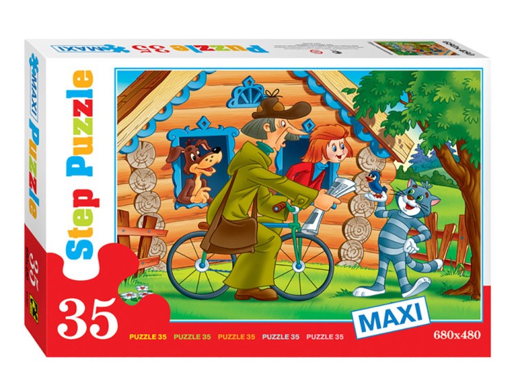 Мозаика «puzzle» 35 MAXI «Простоквашино»