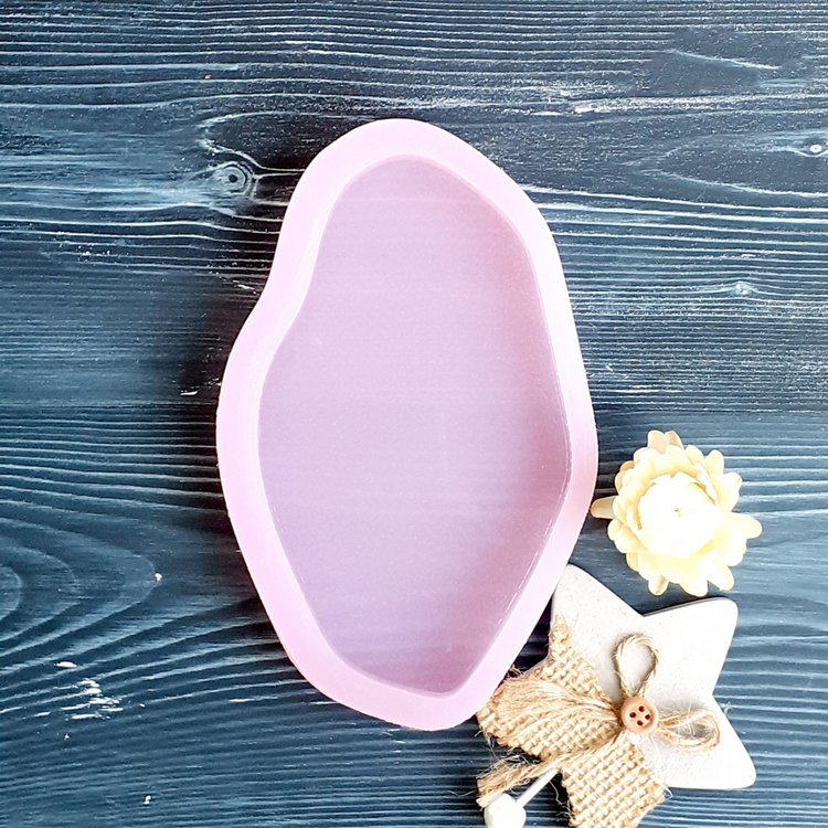 Жеода овальная, модель №6 - Силиконовый молд MyMold — картинка 2