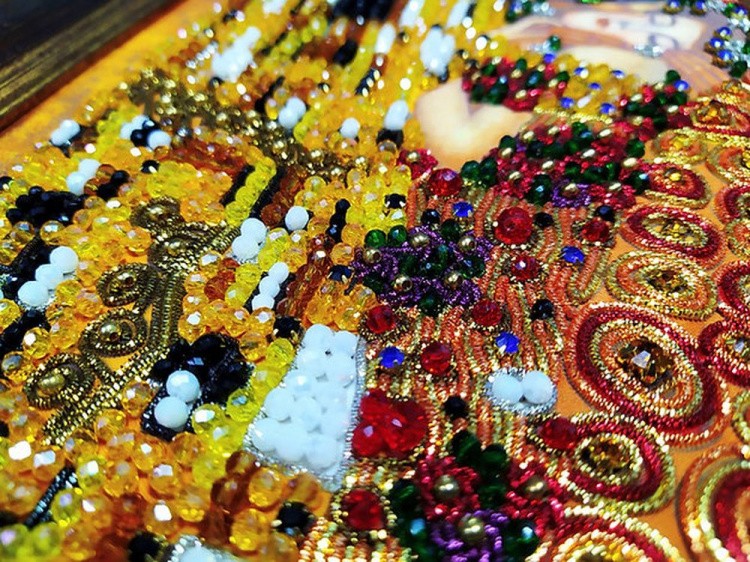 Набор вышивки хрустальными камнями «Поцелуй» — картинка 6