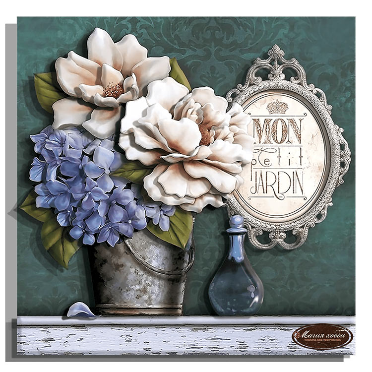 Набор папертоль «Ажур 1» 20x20 см — картинка 2