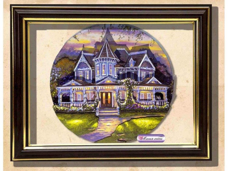 Папертоль «Особняк в викторианском стиле» — картинка 2