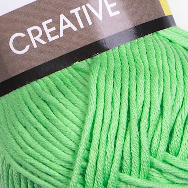 Пряжа YarnArt Creative (226), светло-зеленый, 5 шт. по 50 г — картинка 2
