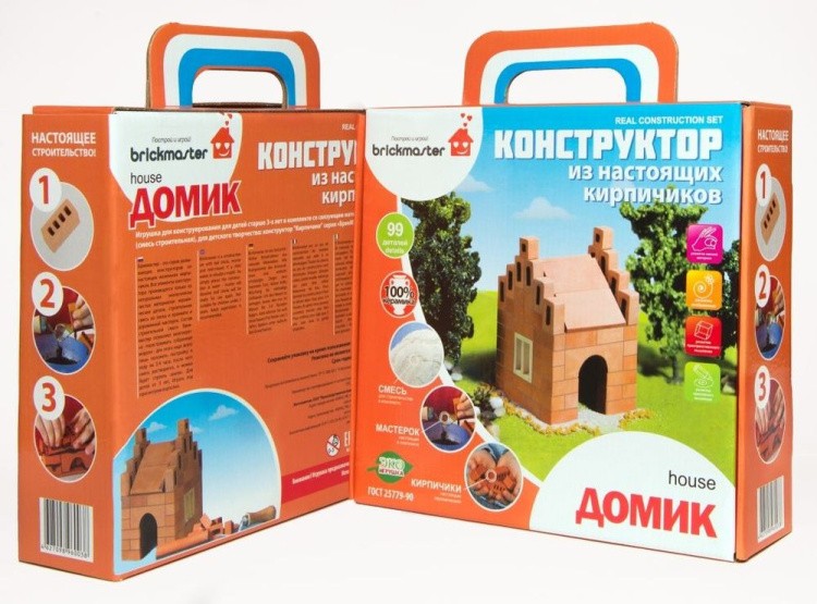 Конструктор из кирпичиков Brickmaster: «Домик» (99 дет) — картинка 3