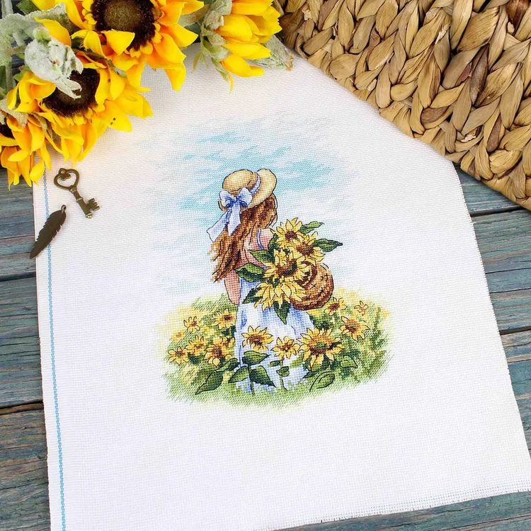 Набор для вышивания «По солнечному полю» — картинка 4