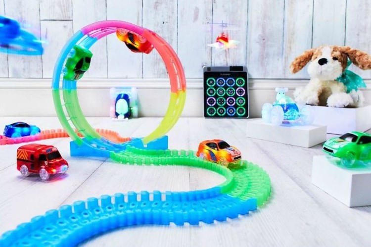 Конструктор Гоночная трасса Magic Tracks «Мертвая петля» 366 деталей — картинка 11