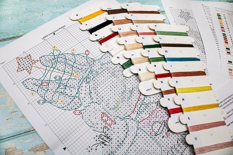 Набор для вышивания «Christmas Rabbit» — картинка 8