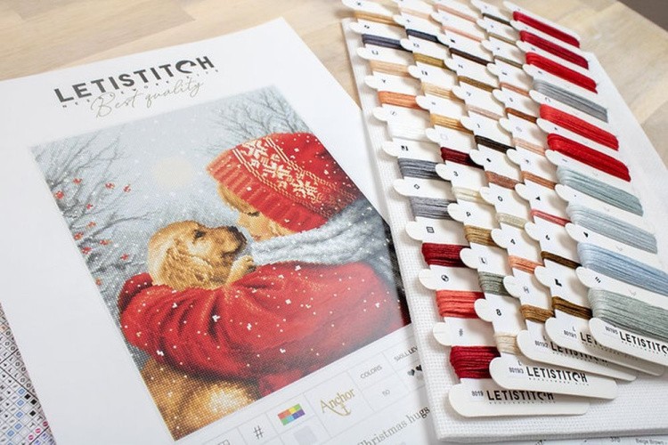 Набор для вышивания «Chrismas hugs» — картинка 4