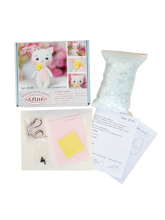 Набор для шитья «Котенок Мурзик» — картинка 3