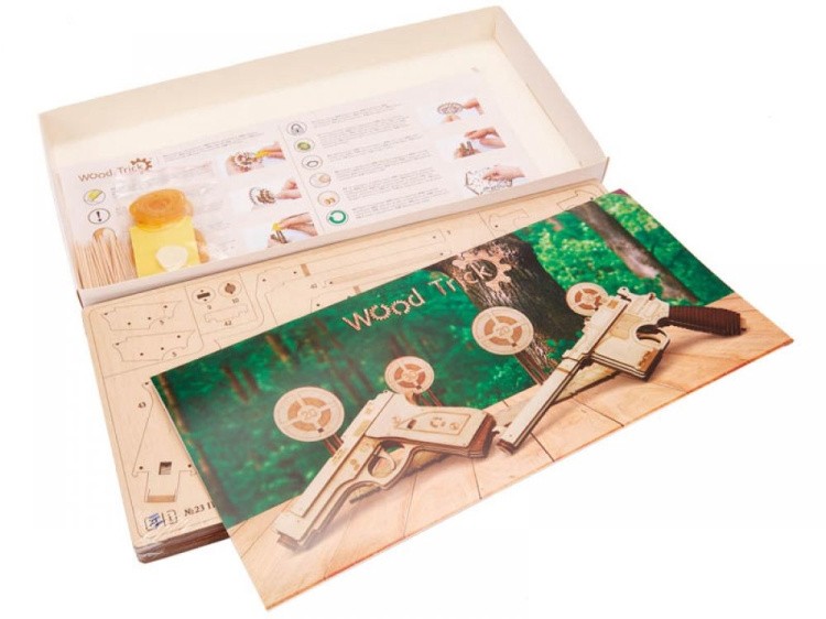 Конструктор из дерева «Набор пистолетов», Wood Trick — картинка 8