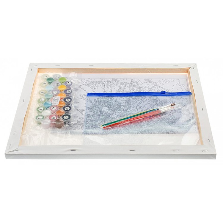 Картина по номерам «Аметистовый вечер» — картинка 3