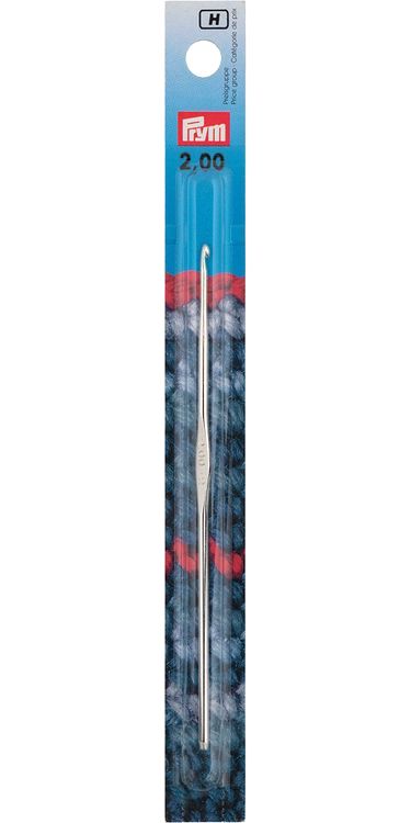 Крючок для вязания IMRA, сталь, 2 мм, 12,5 см, PRYM — картинка 3