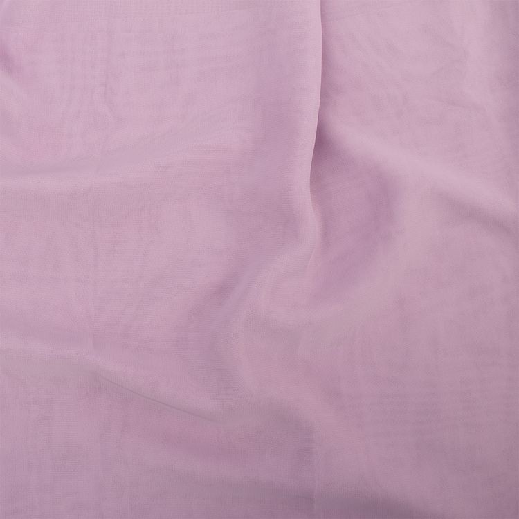 Ткань блузочная Poly Chiffon, 84 г/м2, 1,5 м х 147 см, цвет: светло-сиреневый, Gamma