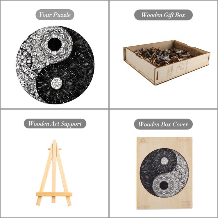 Деревянные пазлы «Инь-Ян L», Woodbests — картинка 6