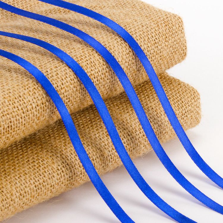 Лента обвязочная атласная синяя, ширина 6 мм, длина 25 м, 4 шт., Brauberg — картинка 3