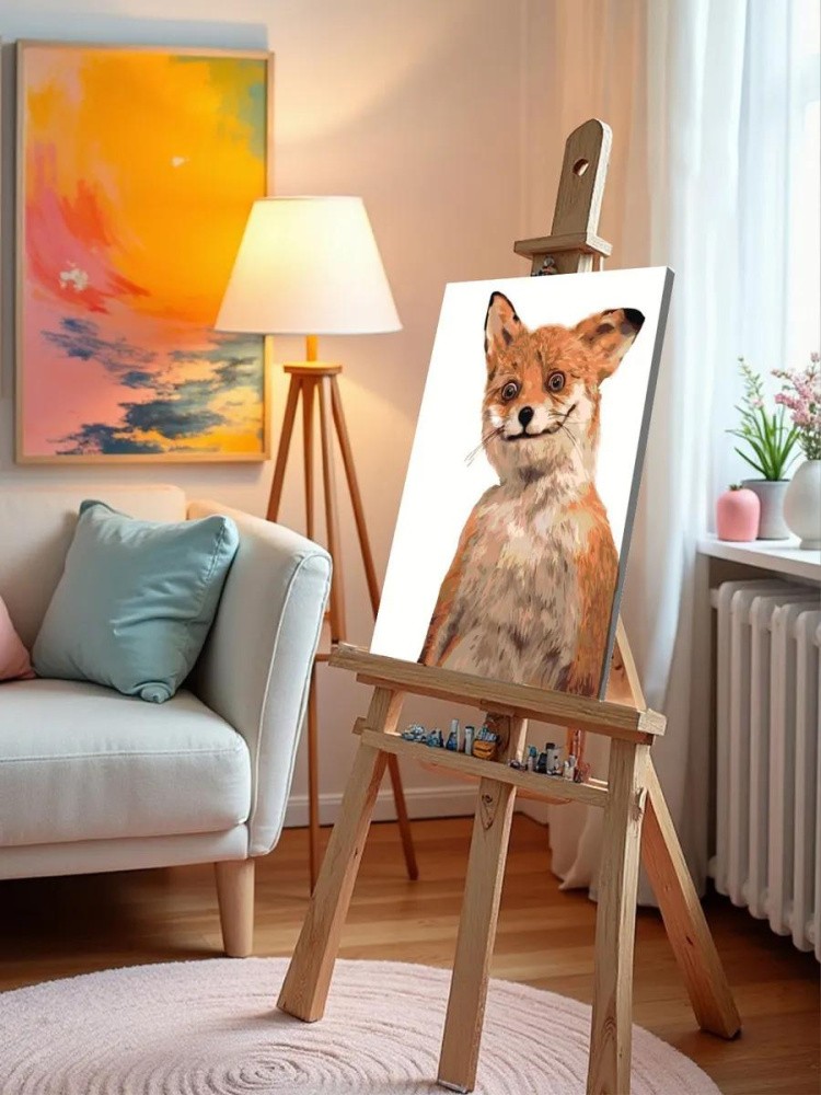 Картина по номерам «Мем: лиса» — картинка 9