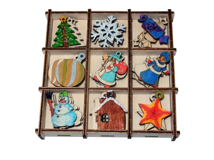 Набор для творчества «Дед мороз - Снегурочка» — картинка 4