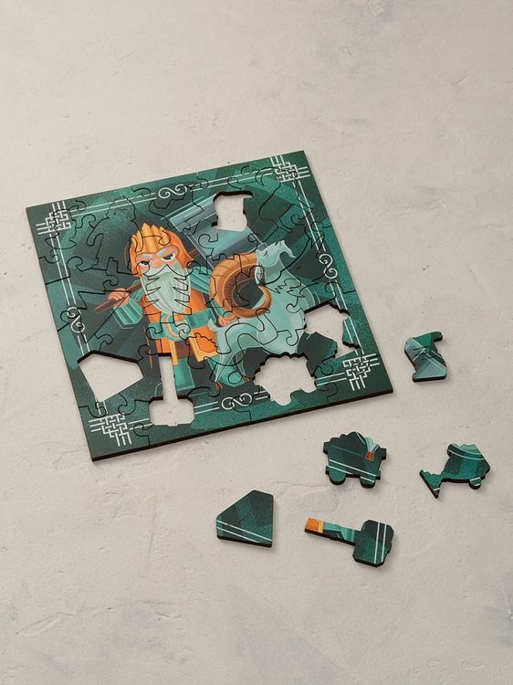 Интерактивные деревянные пазлы Mr.Puzz «Горный Король» — картинка 4