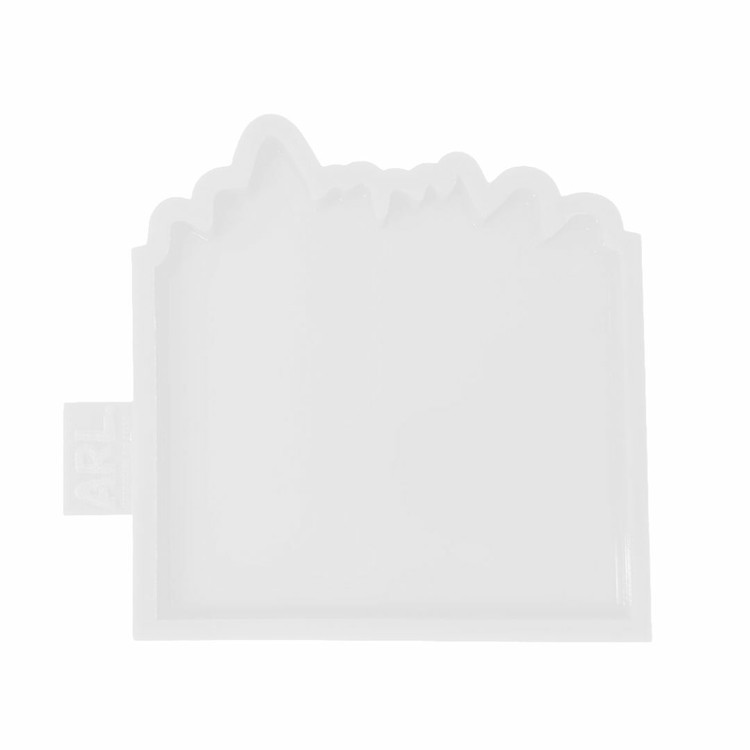 Глянцевый силиконовый молд Подстаканник Север (white), Art Resin LAB