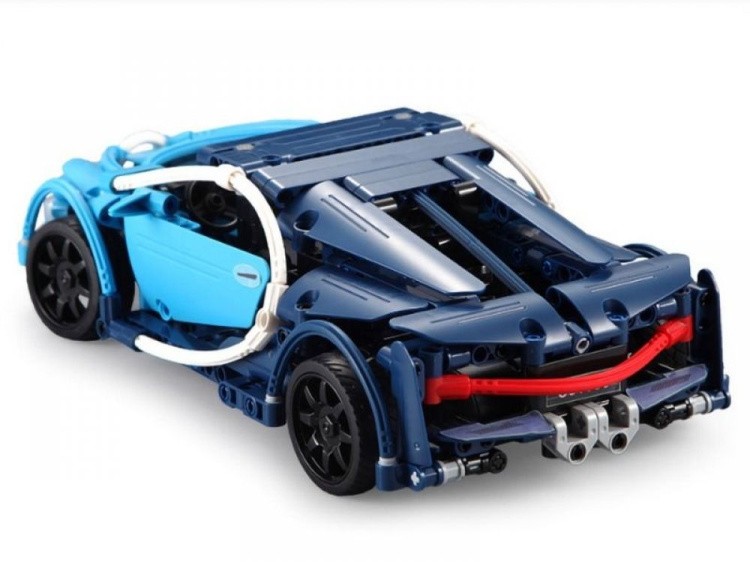 Радиоуправляемый конструктор CADA deTech Бугатти Широн, 419 деталей — картинка 3