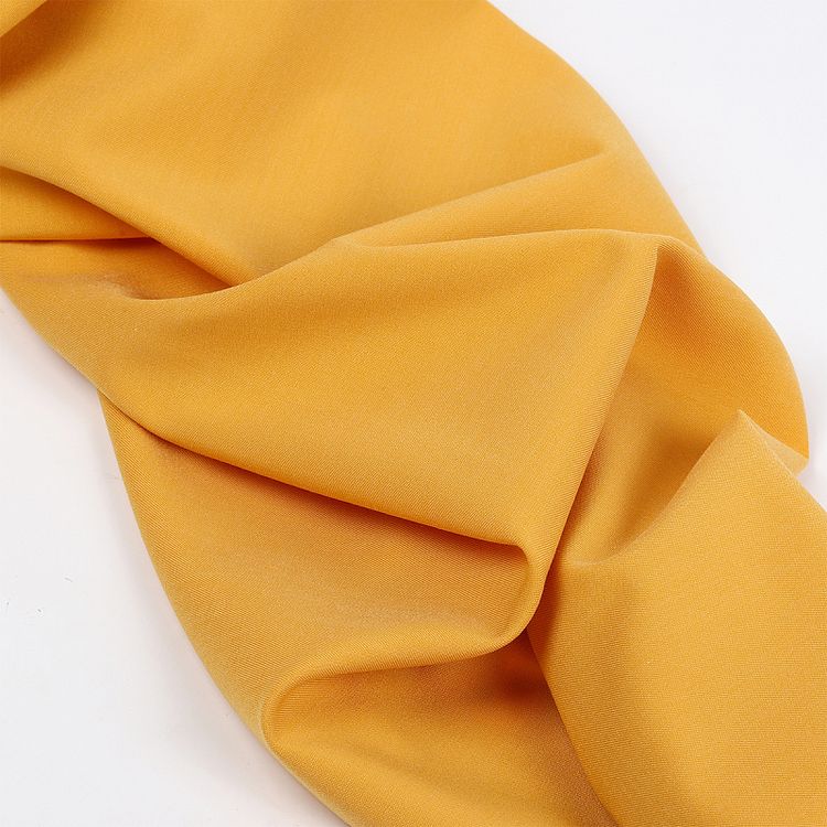 Ткань Костюмная Гальяно, 1 м х 150 см, 200 г/м², цвет: желтый-манго, TBY — картинка 5