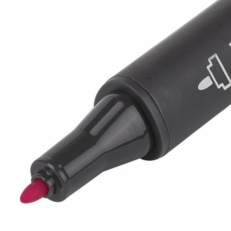 Маркер для скетчинга двусторонний 1 мм - 6 мм BRAUBERG ART CLASSIC, цвет: бледно-розовый — картинка 6