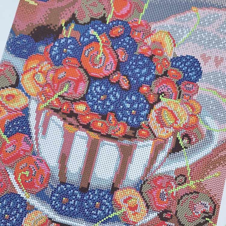 Рисунок на ткани «Фруктовый десерт-1» — картинка 3