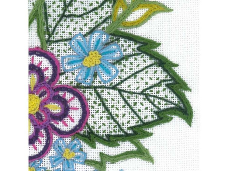 Набор-антистресс для вышивания «Этюд с незабудками» — картинка 4