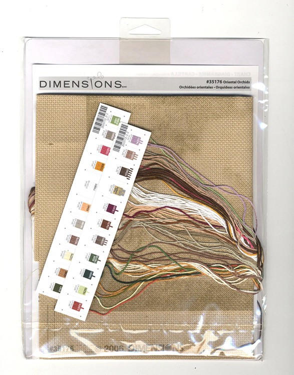 Набор для вышивания «Восточные орхидеи» — картинка 5