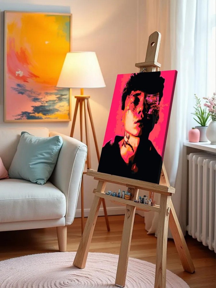 Картина по номерам, светящаяся в темноте «Три дня дождя» — картинка 9