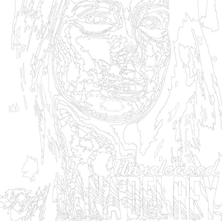 Картина по номерам «Lana Del Rey Лана Дель Рей: обложка» — картинка 3