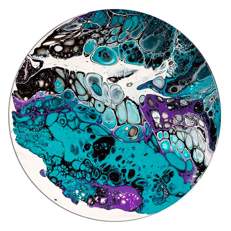 Набор красок для рисования жидким акрилом Флюид Арт, Art Blong — картинка 9