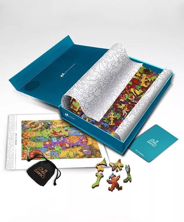 Деревянные пазлы DAVICI «Чулочки» — картинка 9