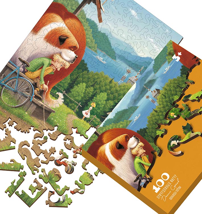 Деревянные пазлы DAVICI «Однажды летом» — картинка 7