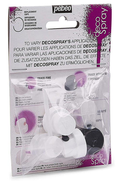 Набор кэпов decoSpray, 5 шт., Pebeo — картинка 2