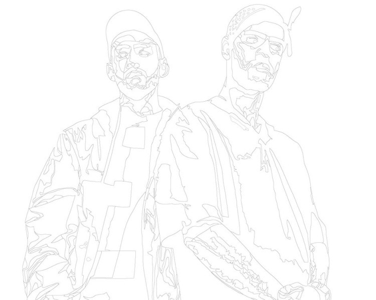 Картина по номерам «Miyagi Мияги и Эндшпиль 2» — картинка 3