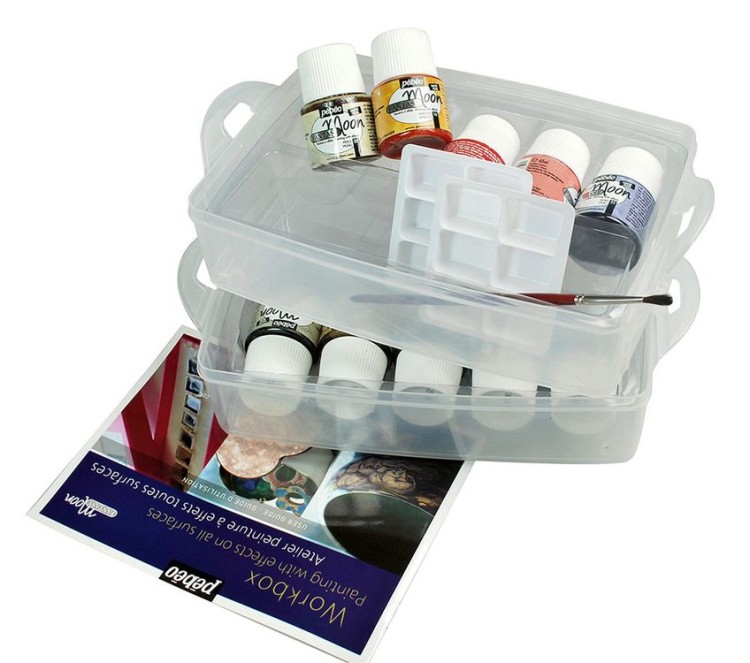 Набор красок с фактурным эффектом, с аксессуарами, Fantasy Moon — картинка 2