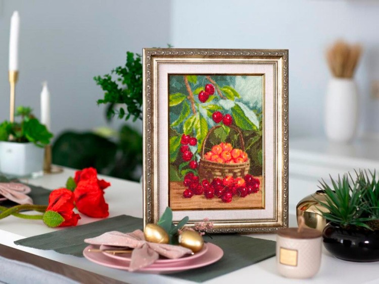 Набор для вышивания «Садовая черешня» — картинка 5